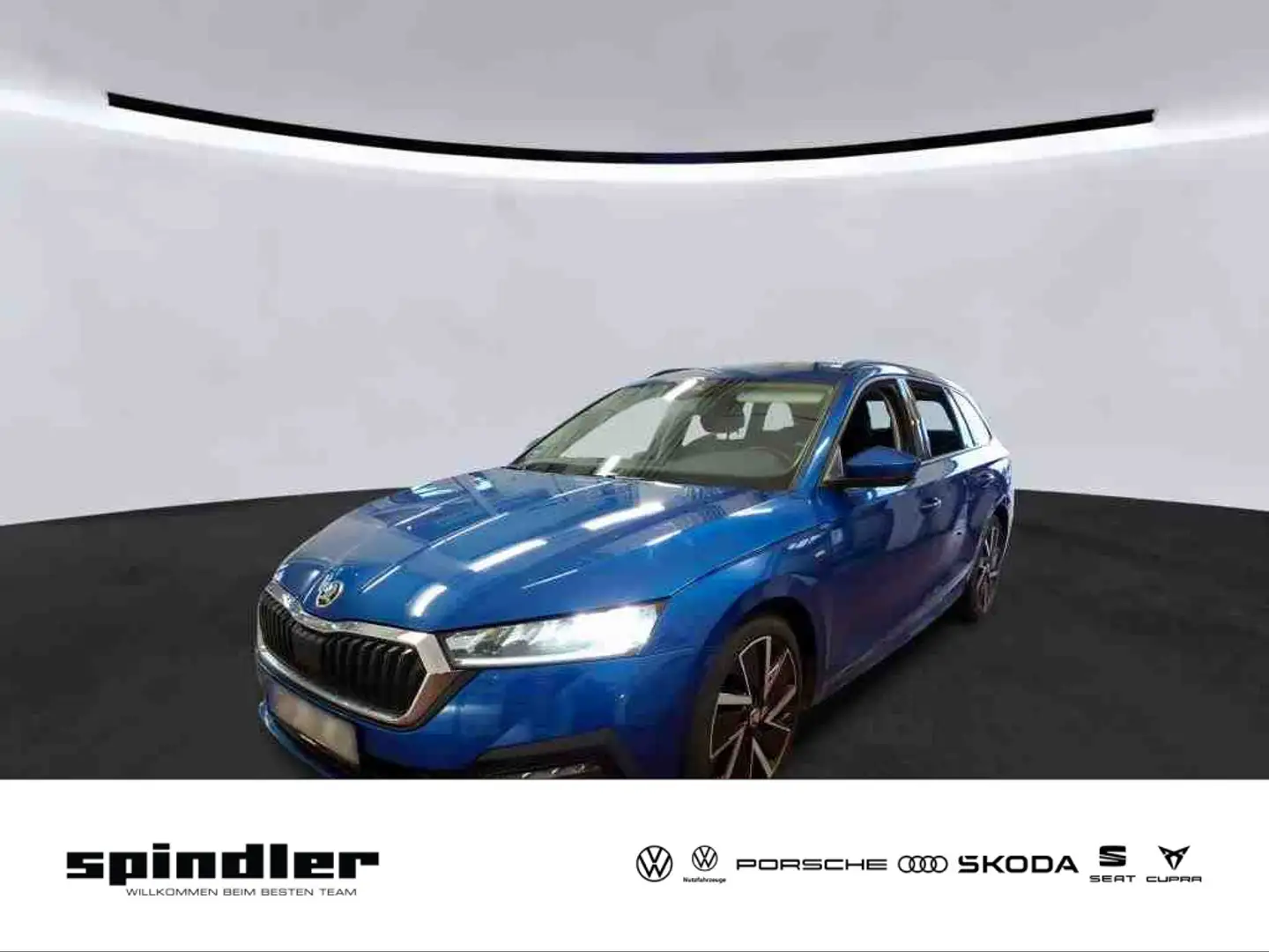 Skoda Octavia Combi Clever 2.0TDI/ SmartLink, LED, RFK Blau - 1