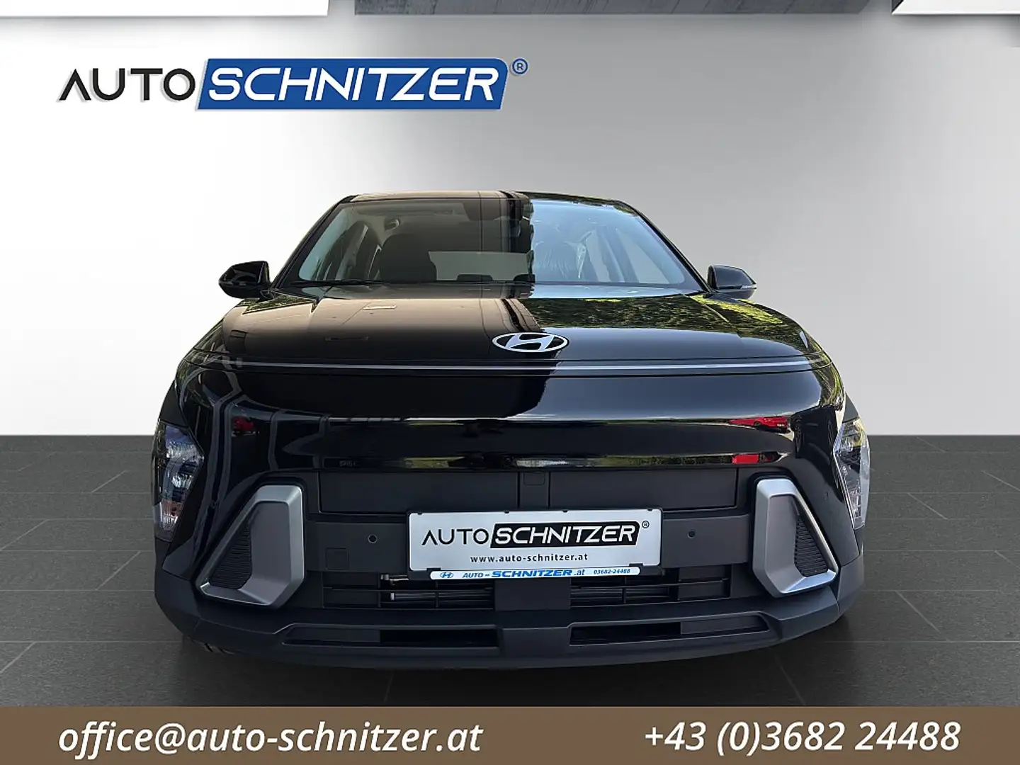 Hyundai KONA Kona 1,6 GDI Hybrid Smart Line DCT Aut. Schwarz - 2