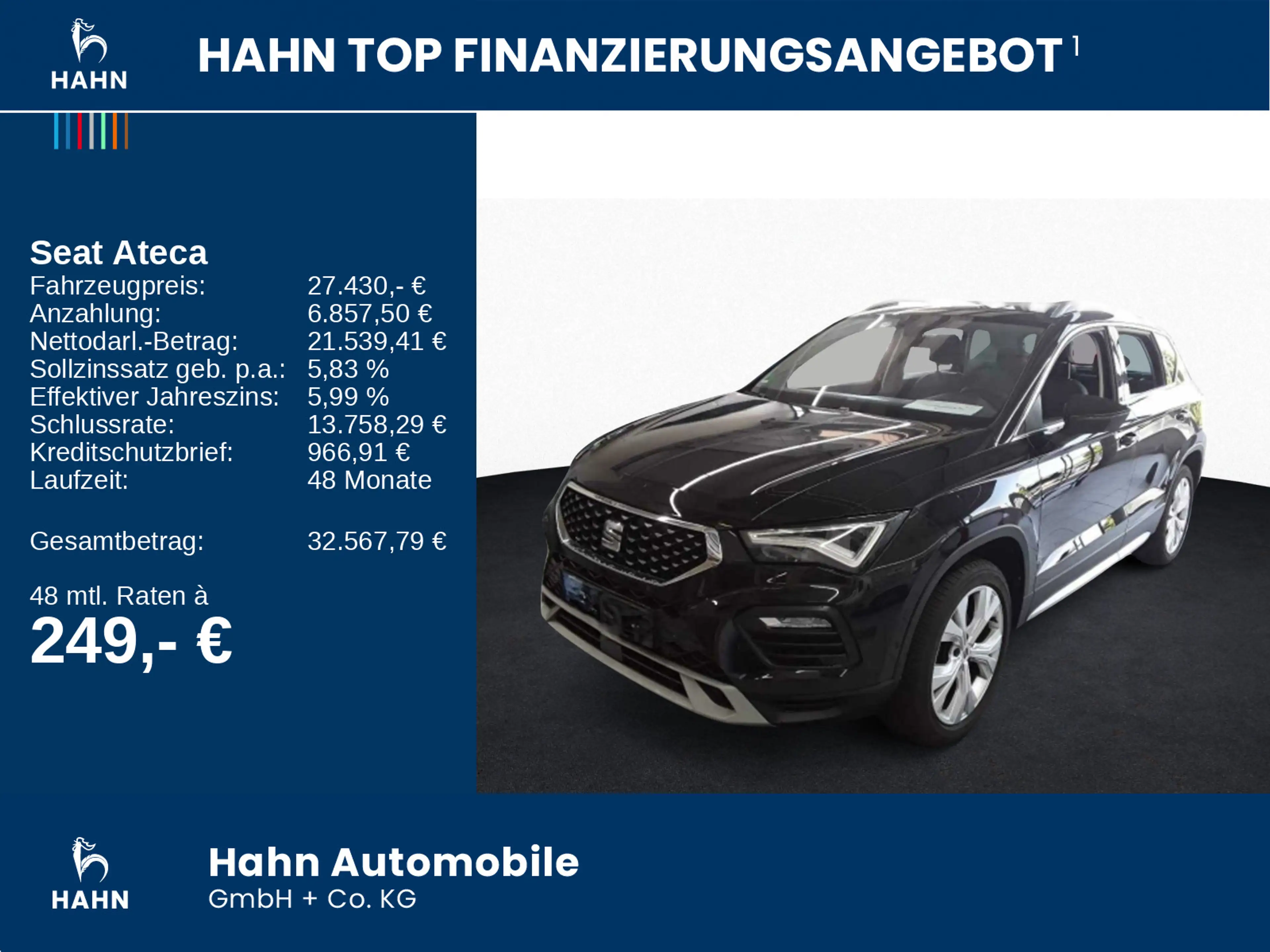 SEAT Ateca Xperience 1.5TSI ACC Kamera PLA Navi — photo 2