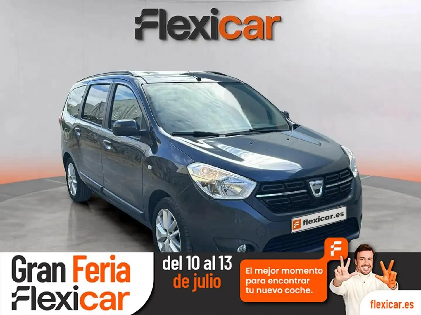 Dacia Lodgy 1.2 TCE Laureate 7pl. Negro - 1