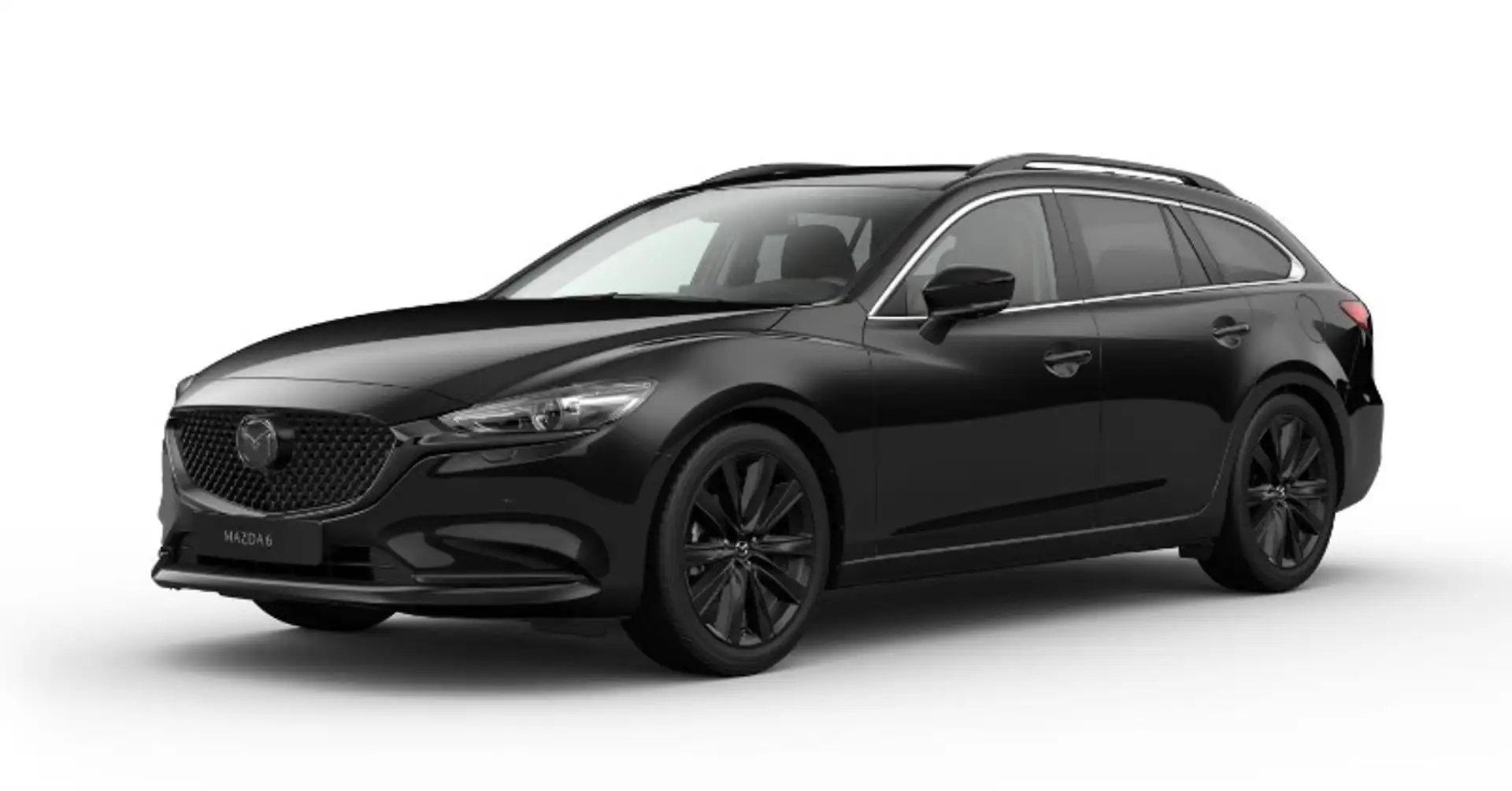 Mazda 6 Homura G-194 AT GSD Allwetter LEDER el.Sitzv.360° Zwart - 1