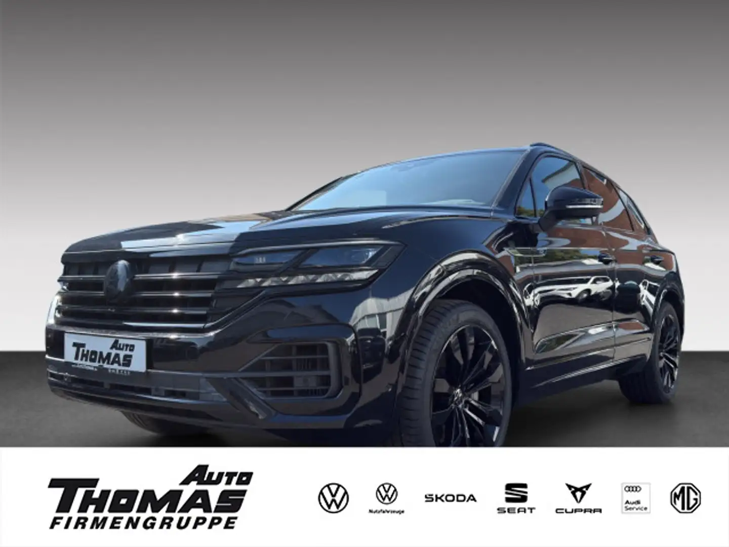 Volkswagen Touareg R-Line 3.0V6 PANO+AHK+ALL-R LENKUNG+LUFT Noir - 1
