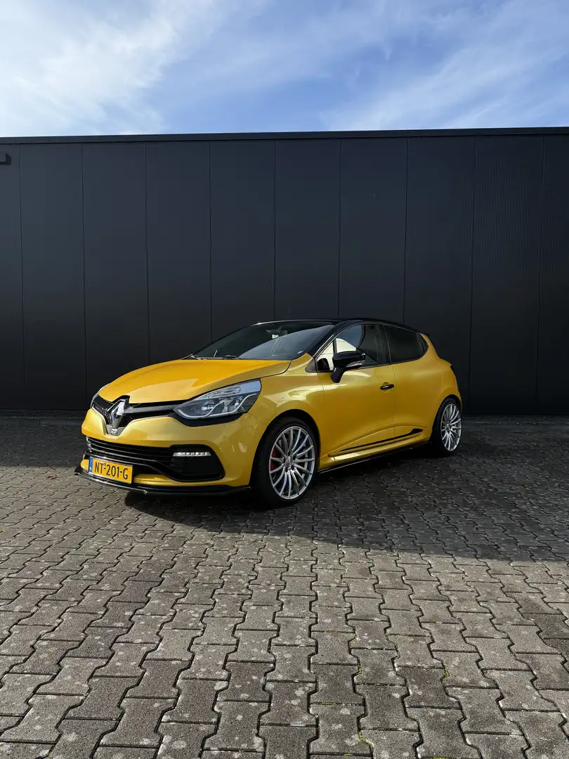 Renault Clio 1.6 R.S 2013, Jaune Sirius Métallisé. Amarillo - 1