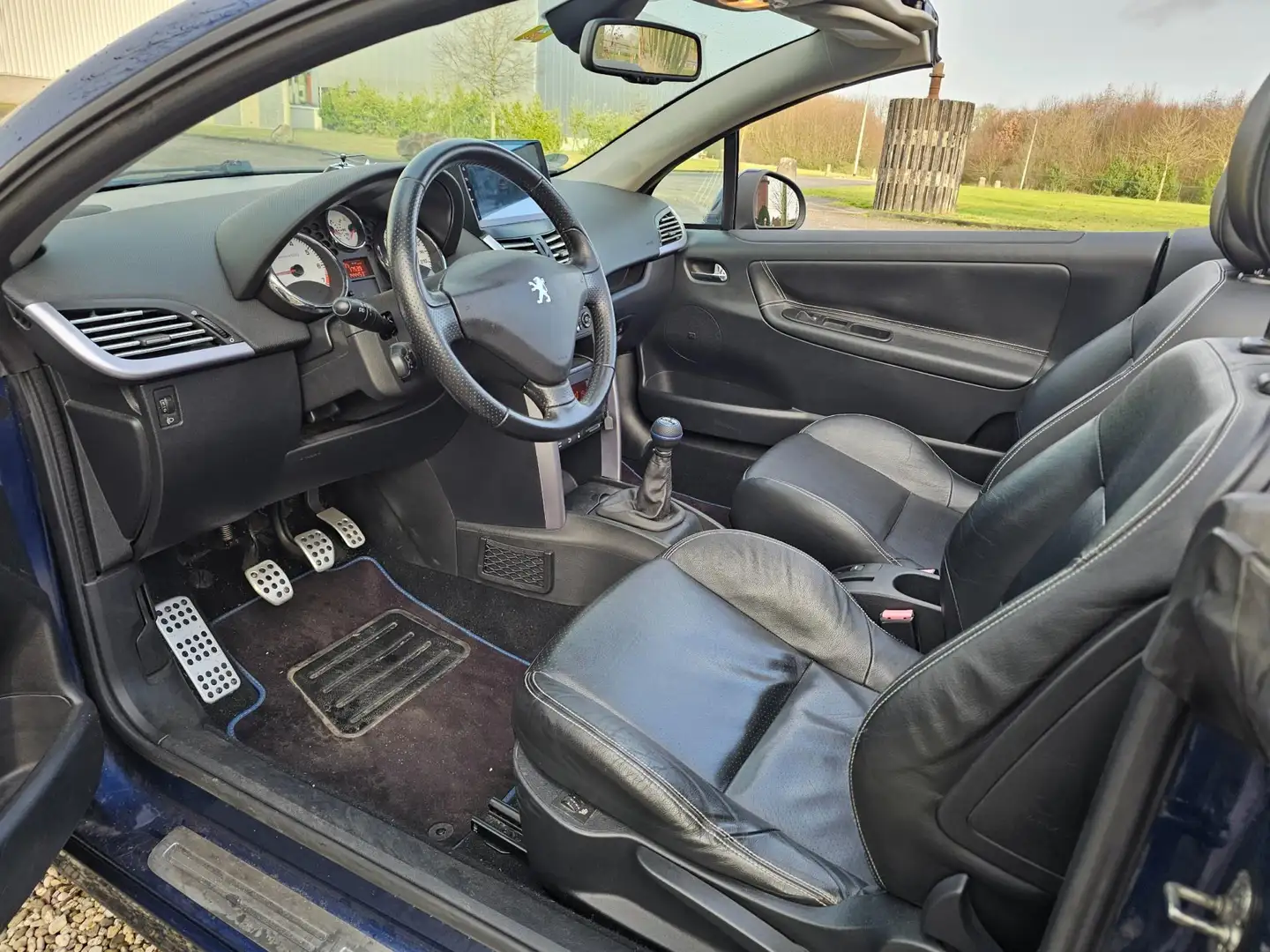 Peugeot 207 CC 1.6-16V T Sport LEER/airco/CRUISE Albastru - 2