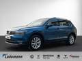 Volkswagen Tiguan 2.0 TDI DSG HIGHLINE STNDHZ.+AHK+HEAD-UP+ Blau - thumbnail 1