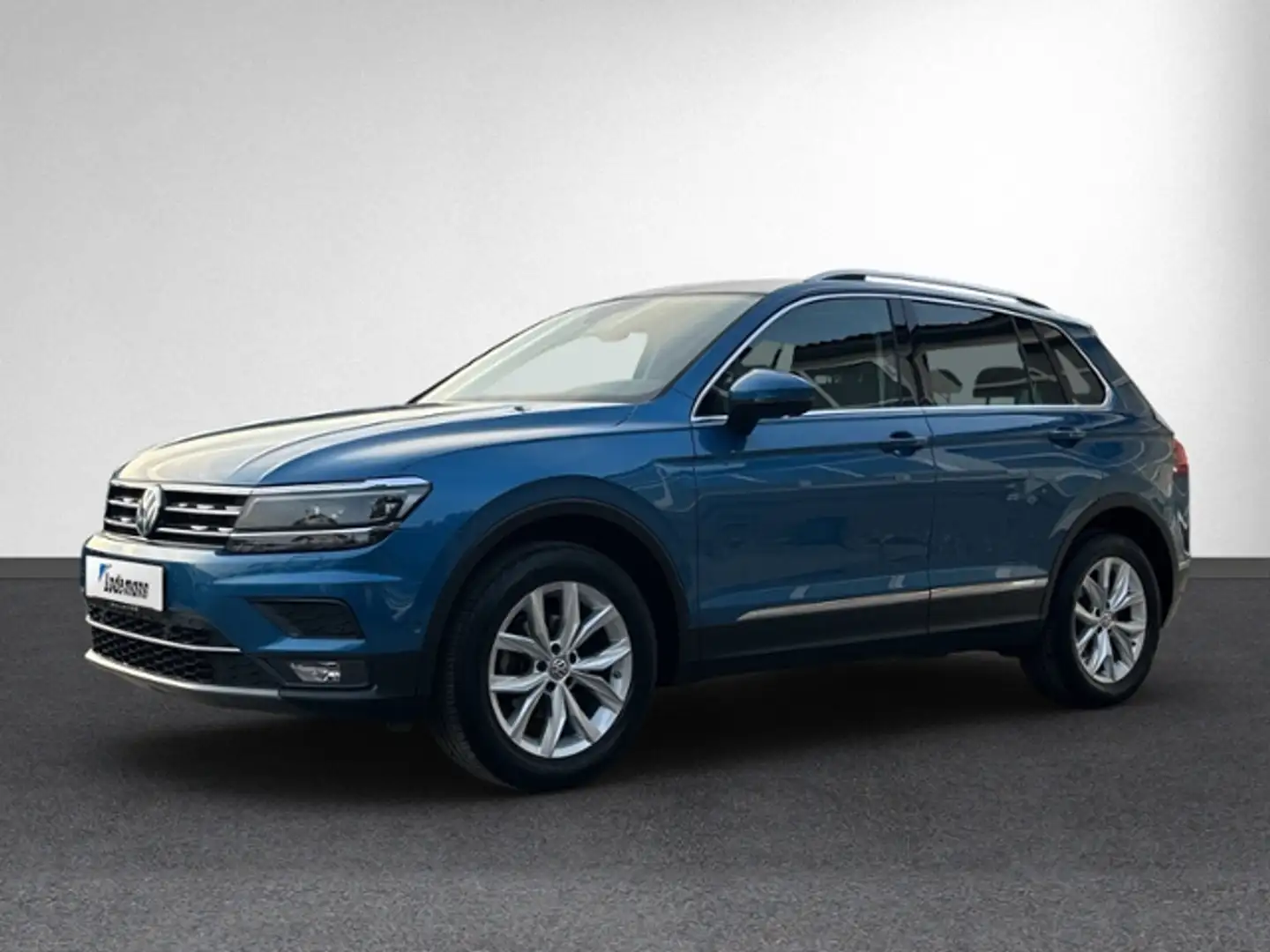 Volkswagen Tiguan 2.0 TDI DSG HIGHLINE STNDHZ.+AHK+HEAD-UP+ Blau - 2