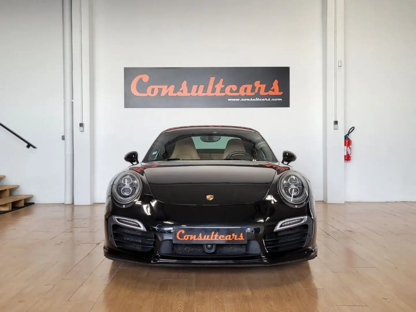 Porsche 911 TURBO S 911 (991) 3.8 Turbo S (560Cv) Noir - 2