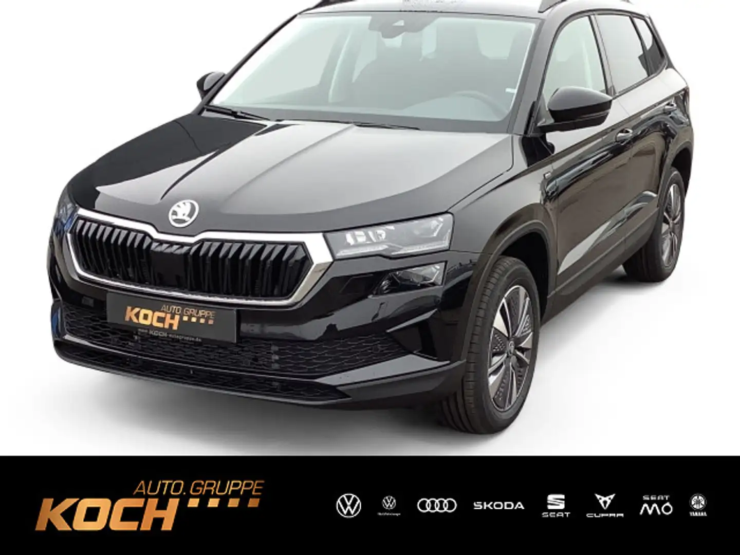 Skoda Karoq Drive 1,5TSI*DSG*NAVI*MATRIX-LED*AHK*ACC* Zwart - 1