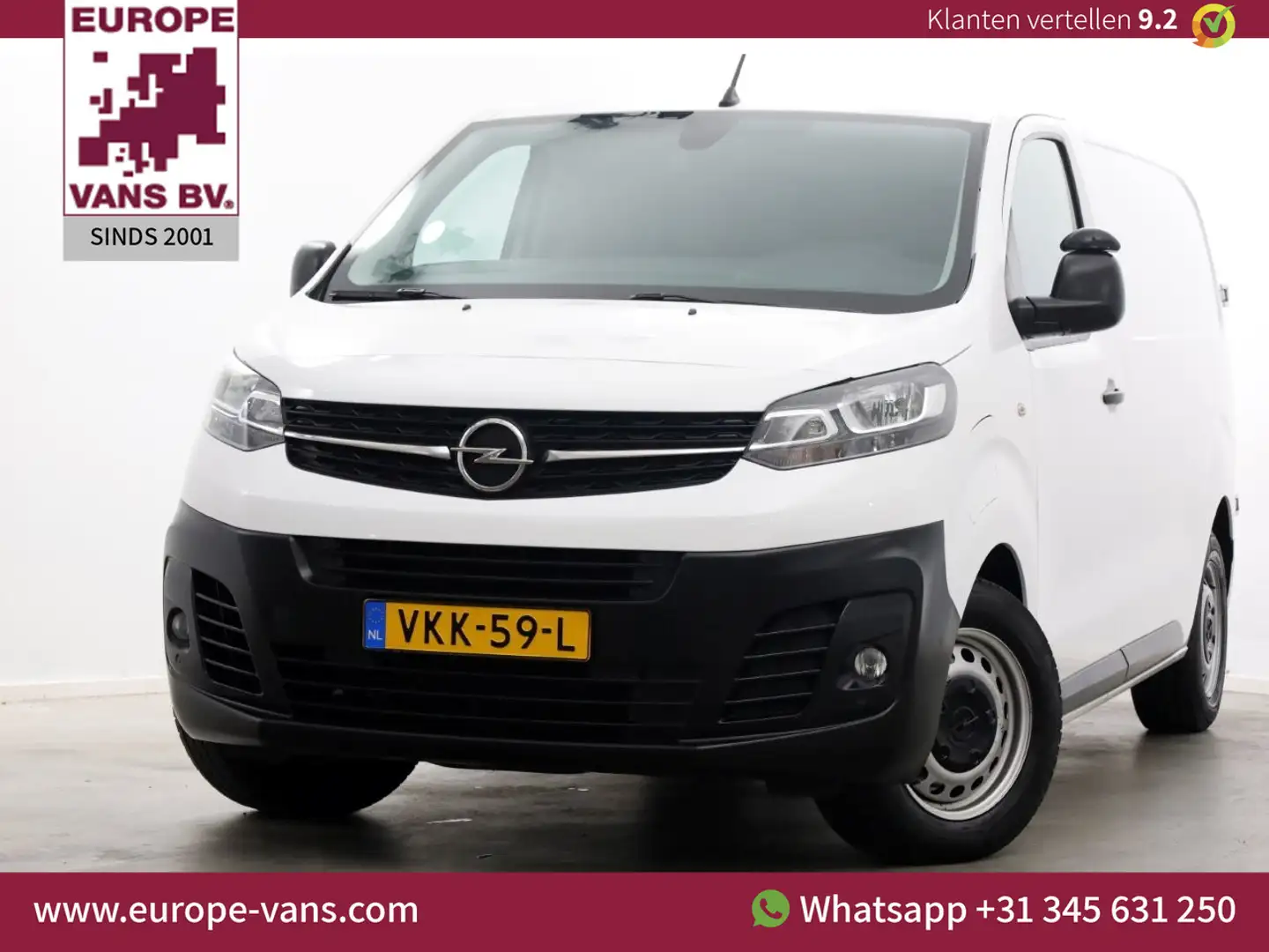 Opel Vivaro-e L2H1 Edition 75 kWh 100% Elektrisch WLTP Range 315 Wit - 1