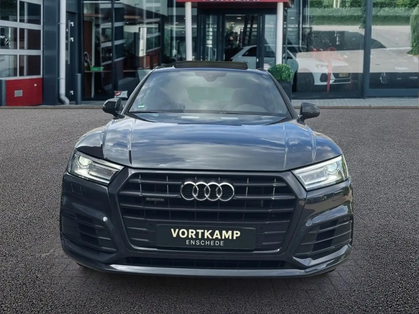 Audi Q5 50 TFSIe QUATTRO S-LINE SPORT PANO-DAK/NAVI/CAMERA Grijs - 2