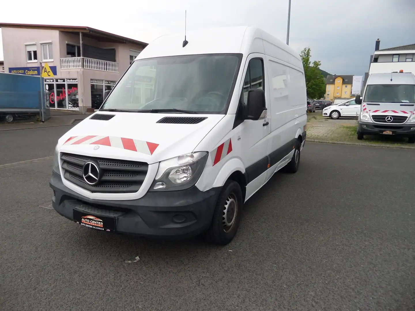 Mercedes-Benz Sprinter 316 cdi Hoch+Lang Kasten+Holzboden+Standhzg+Klima Blanc - 2