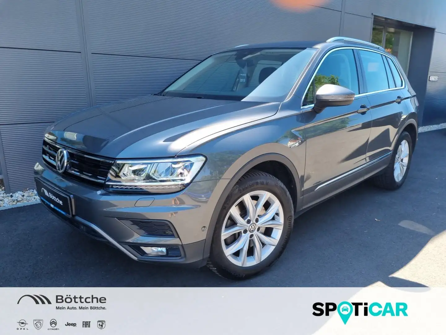 Volkswagen Tiguan 2.0 Highline 4Motion LED/Navi/SHZ/PDC/Kamera Grau - 1