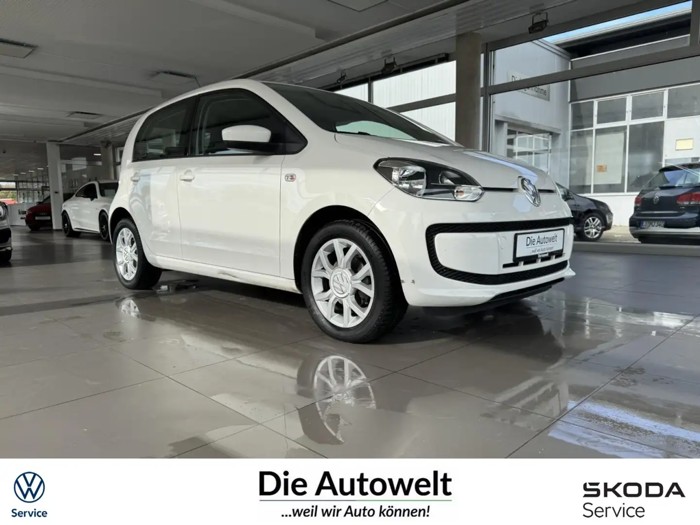 Volkswagen up! ! move up! 1.0 KLIMA SCHECK LM ZV ISOFIX FHEL Wit - 1