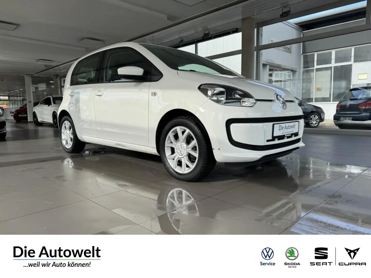 Volkswagen up! Move up! 1.0 KLIMA SCHECKHEFT LM ZV ISOFIX FHEL Blanc - 1