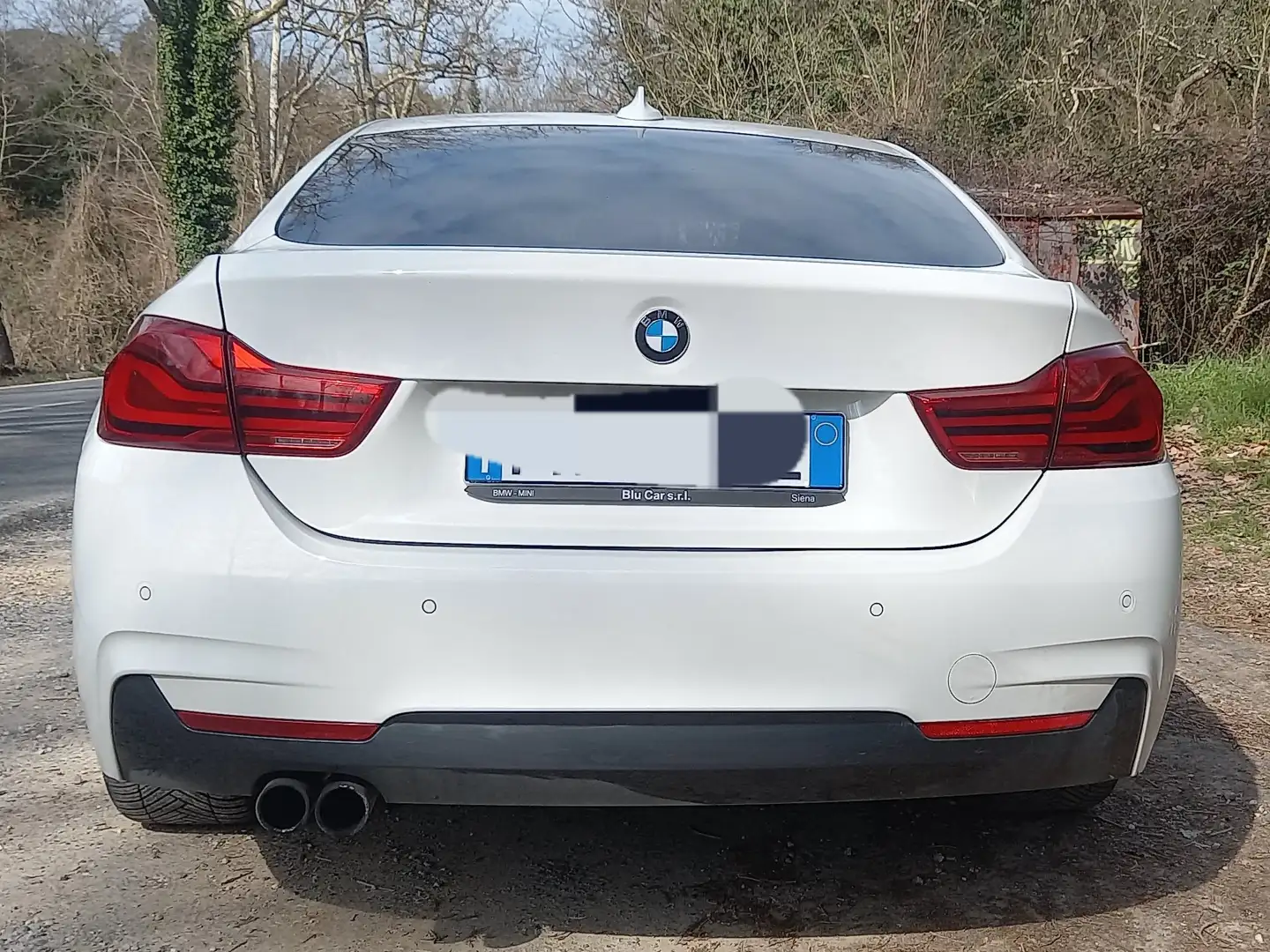 BMW 420 420d Gran Coupe m sport Bianco - 2