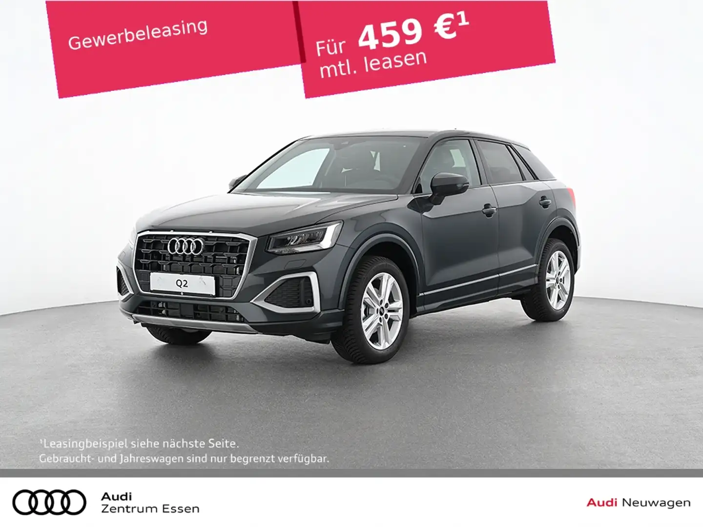 Audi Q2 35 TFSI ADVANCED LED NAVI KLIMA AHK SHZ Grau - 1