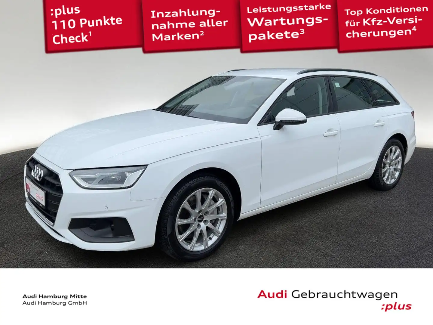 Audi A4 40 TDI S tronic Navi Sitzheizung Weiß - 1
