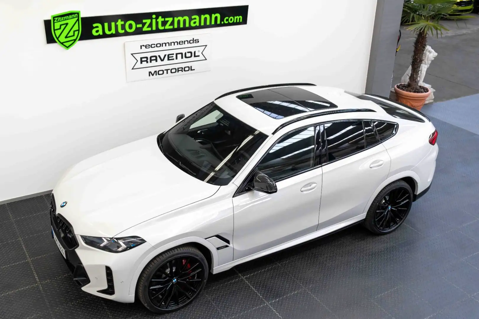 BMW X6 M60i xDrive/BOWERS&WILKINS/CARBON/PANO/AHK Blanc - 2