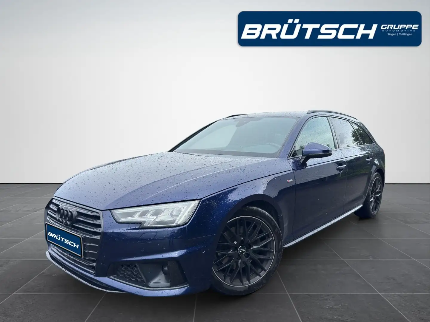 Audi A4 Avant 35 TDI sport AUTOMATIK / S-LINE-BLACK / MATR Blau - 1