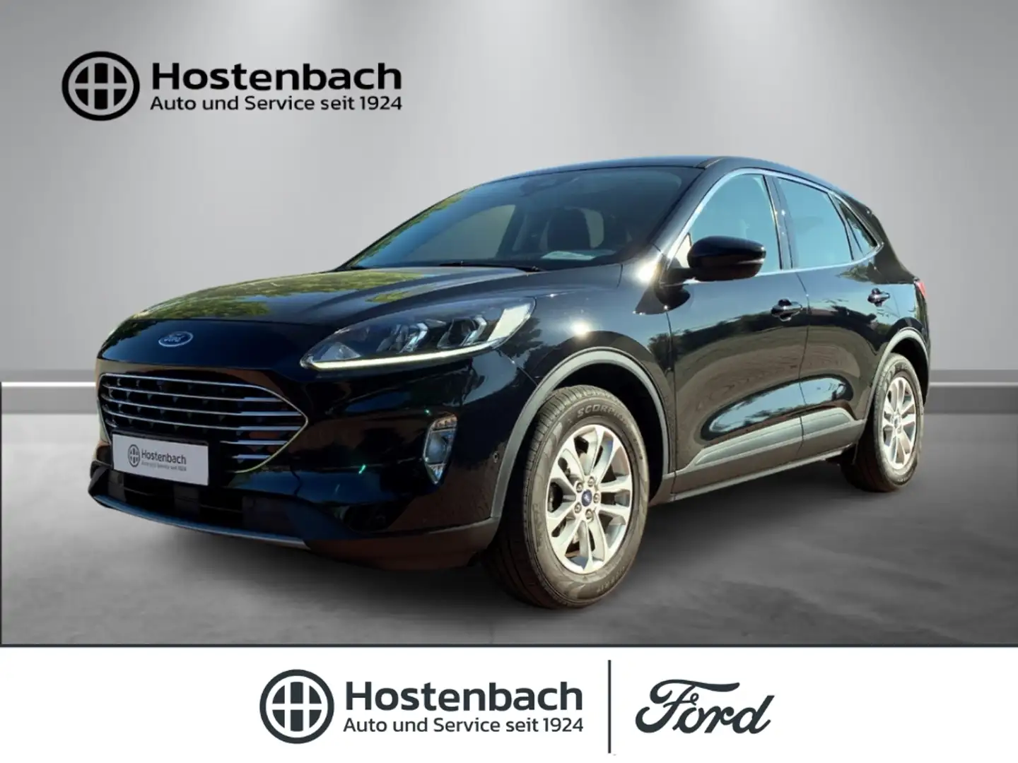 Ford Kuga Hybrid Titanium 2.0 EcoBlue AHK Navi Apple CarPlay Schwarz - 1