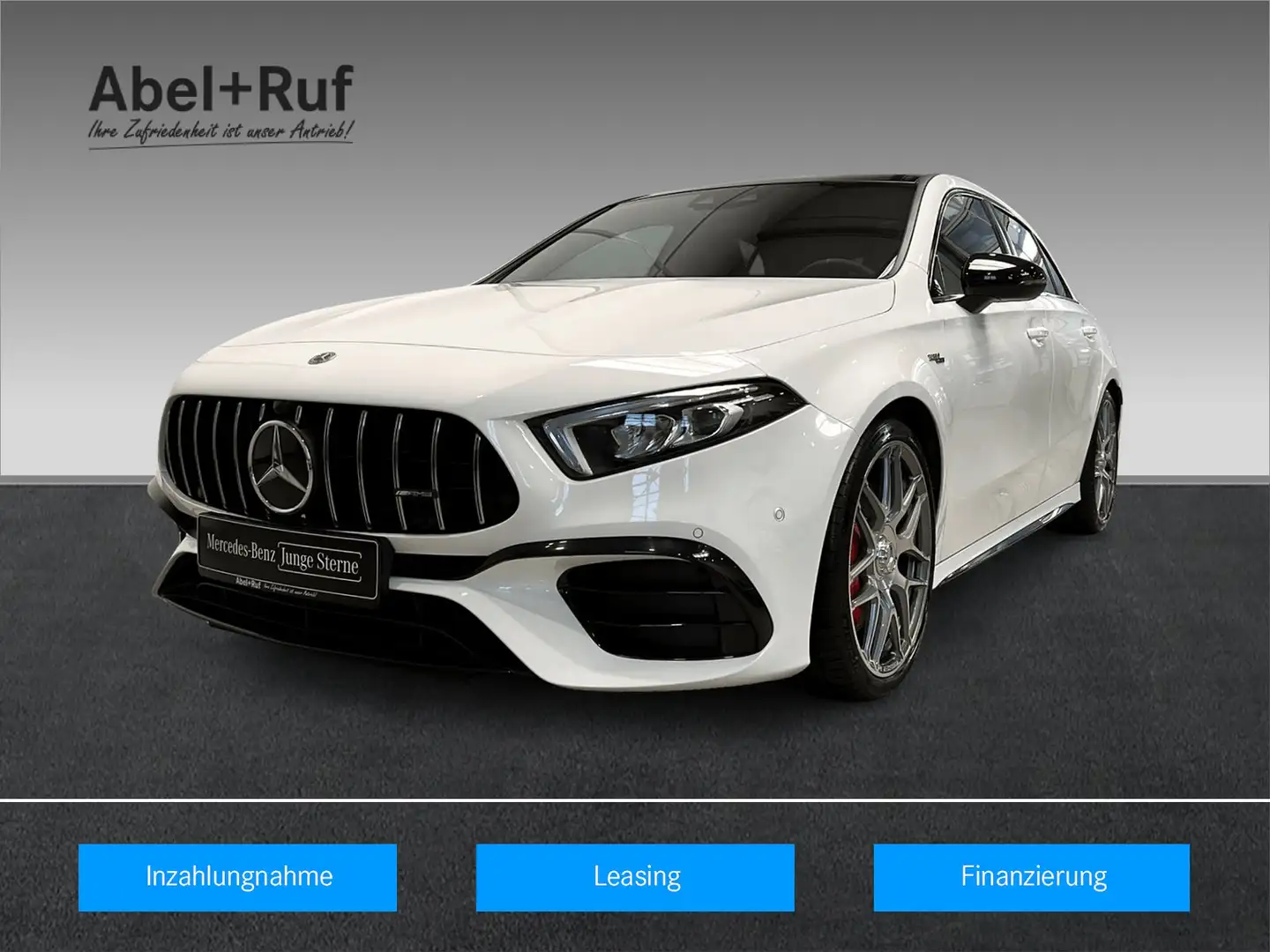 Mercedes-Benz A 45 AMG A 45S AMG 4M+ NIGHT+LED+Kamera+Ambiente+Memo+AHK Weiß - 1