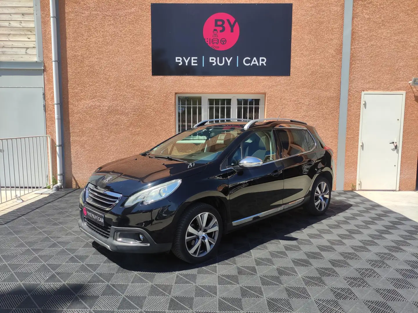 Peugeot 2008 1.6 E-HDI 115 cv FELINE TITANE garantie 12 mois Schwarz - 1