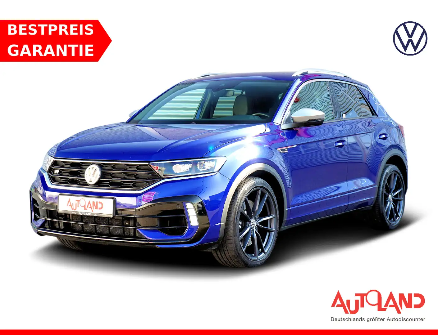 Volkswagen T-Roc 2.0 TSI R 4Motion OPF LED ACC App-Connect Bleu - 1