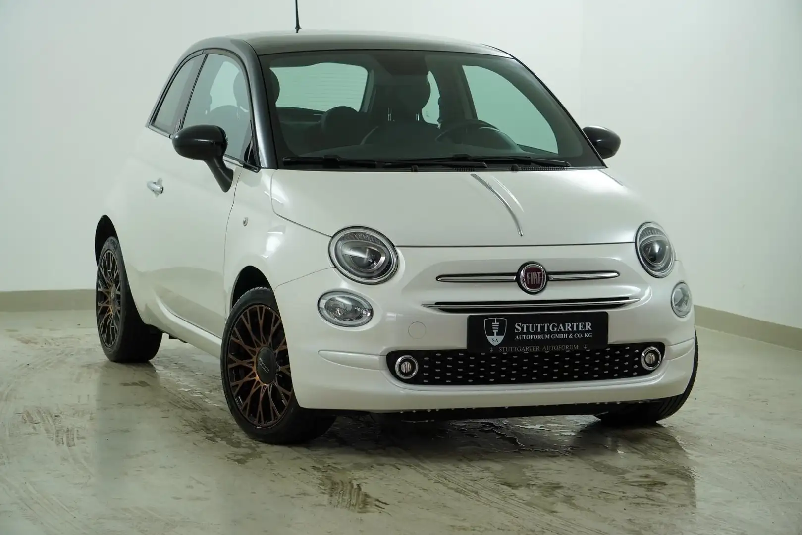 Fiat 500 Collezione 120-th Pano Klima PDC Bianco - 1