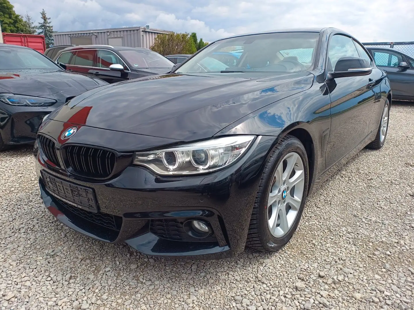 BMW 420 Coupe 420 d Advantage, Navi, Autom, PDC Schwarz - 1