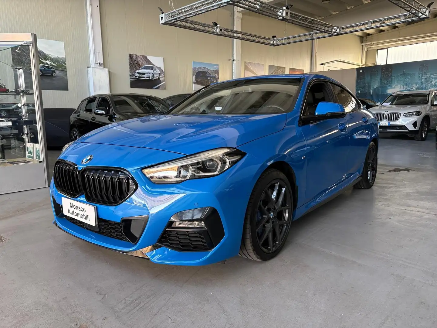 BMW 218 Serie 2 F44 Gran Coupe 218d Msport auto Bleu - 1