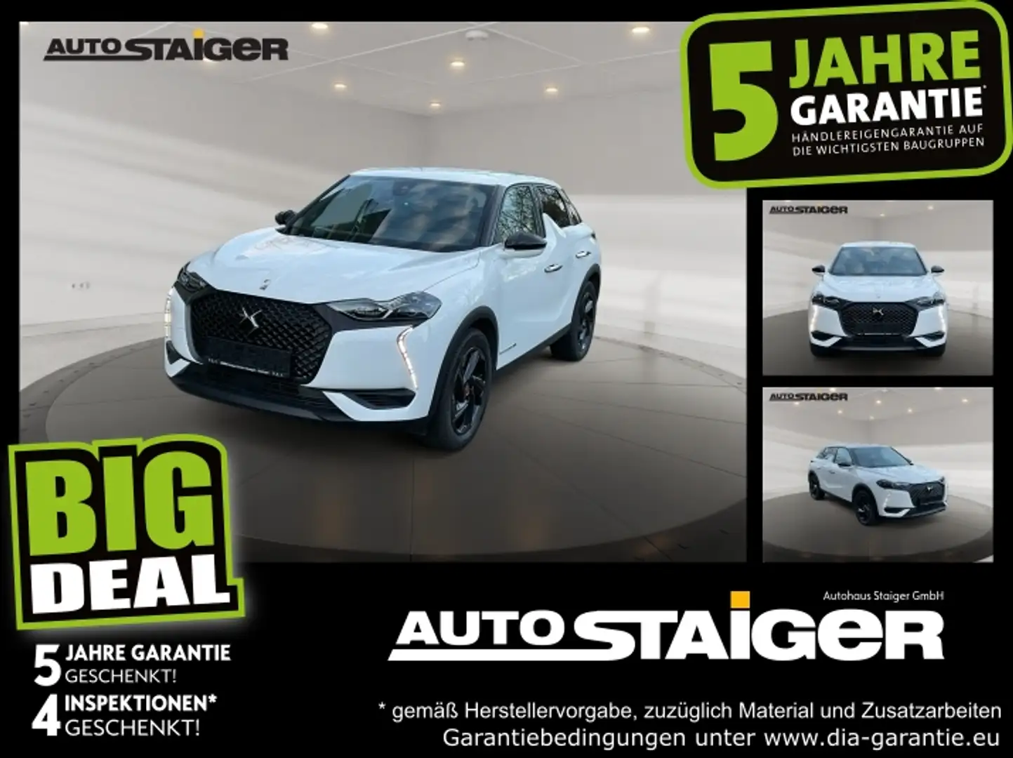 DS Automobiles DS 3 Crossback DS3 Crossback E-Tense Performance Line + Navi Белый - 1