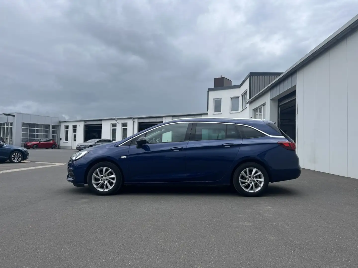 Opel Astra K ST 1.2 Elegance 100€ m. 20% Anzahlung Digital Blau - 2