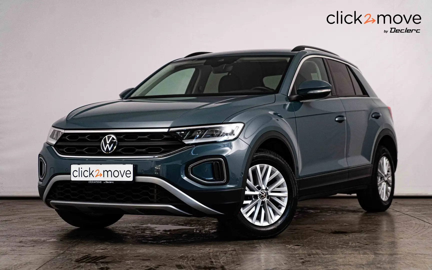 Volkswagen T-Roc T-Roc 1.5 TSI Life DSG Azul - 1