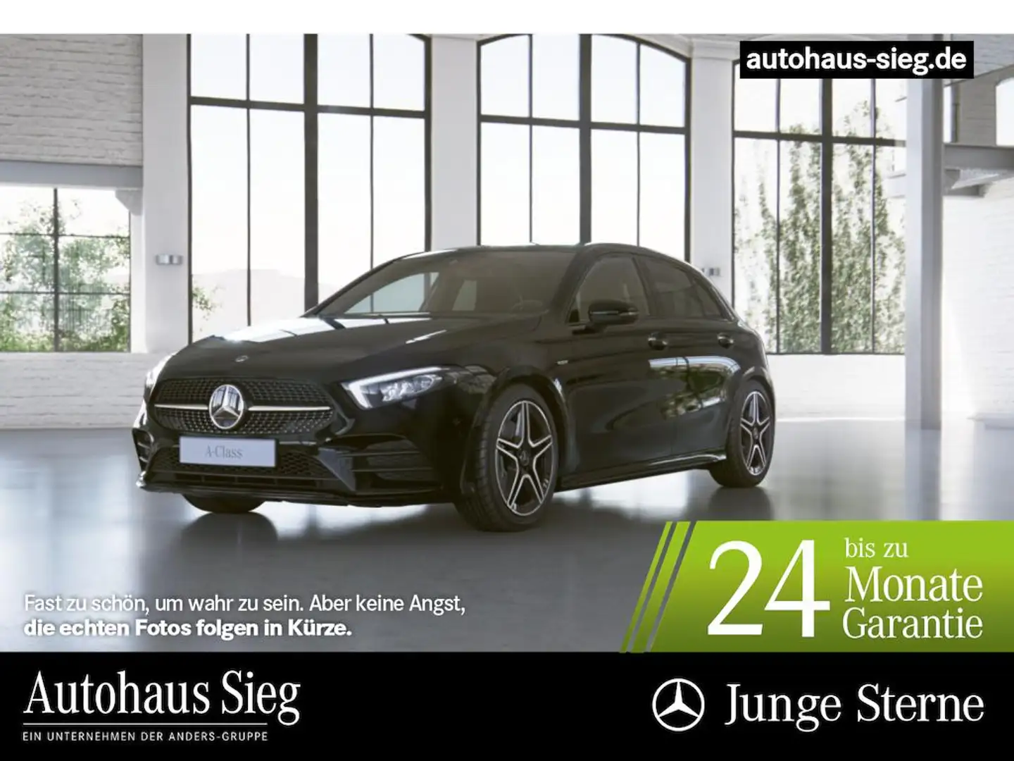Mercedes-Benz A 250 e AMG+MBUX+Night+SHZ+LED+PDC+Apple+Ambient Nero - 1