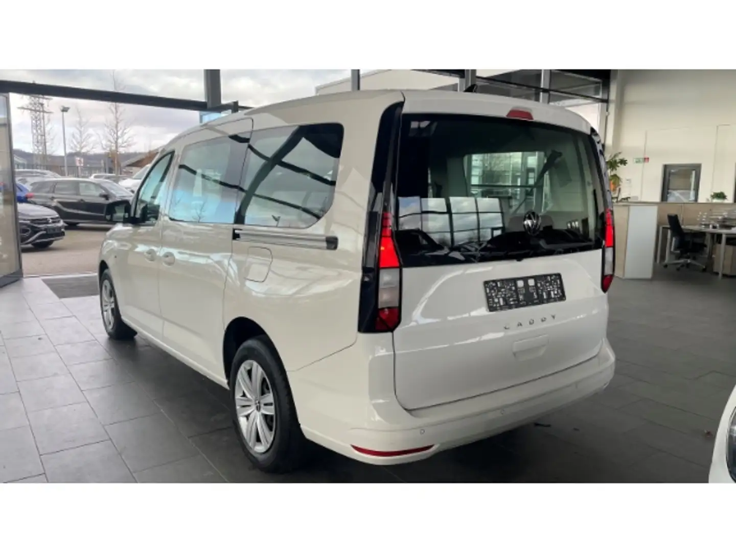 Volkswagen Caddy Maxi 2.0 TDI 7-Sitzer DAB Kamera Keyless Mehrzonen Weiß - 2