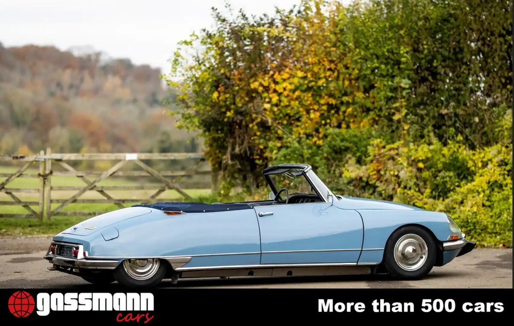 Citroen DS 21 Cabriolet Albastru - 2