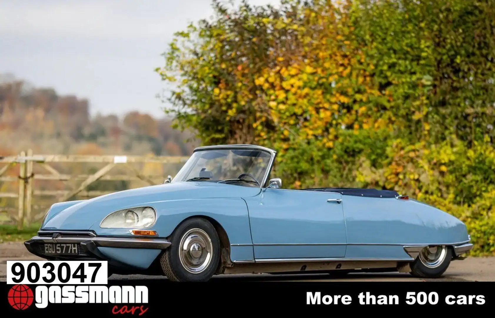Citroen DS 21 Cabriolet Albastru - 1