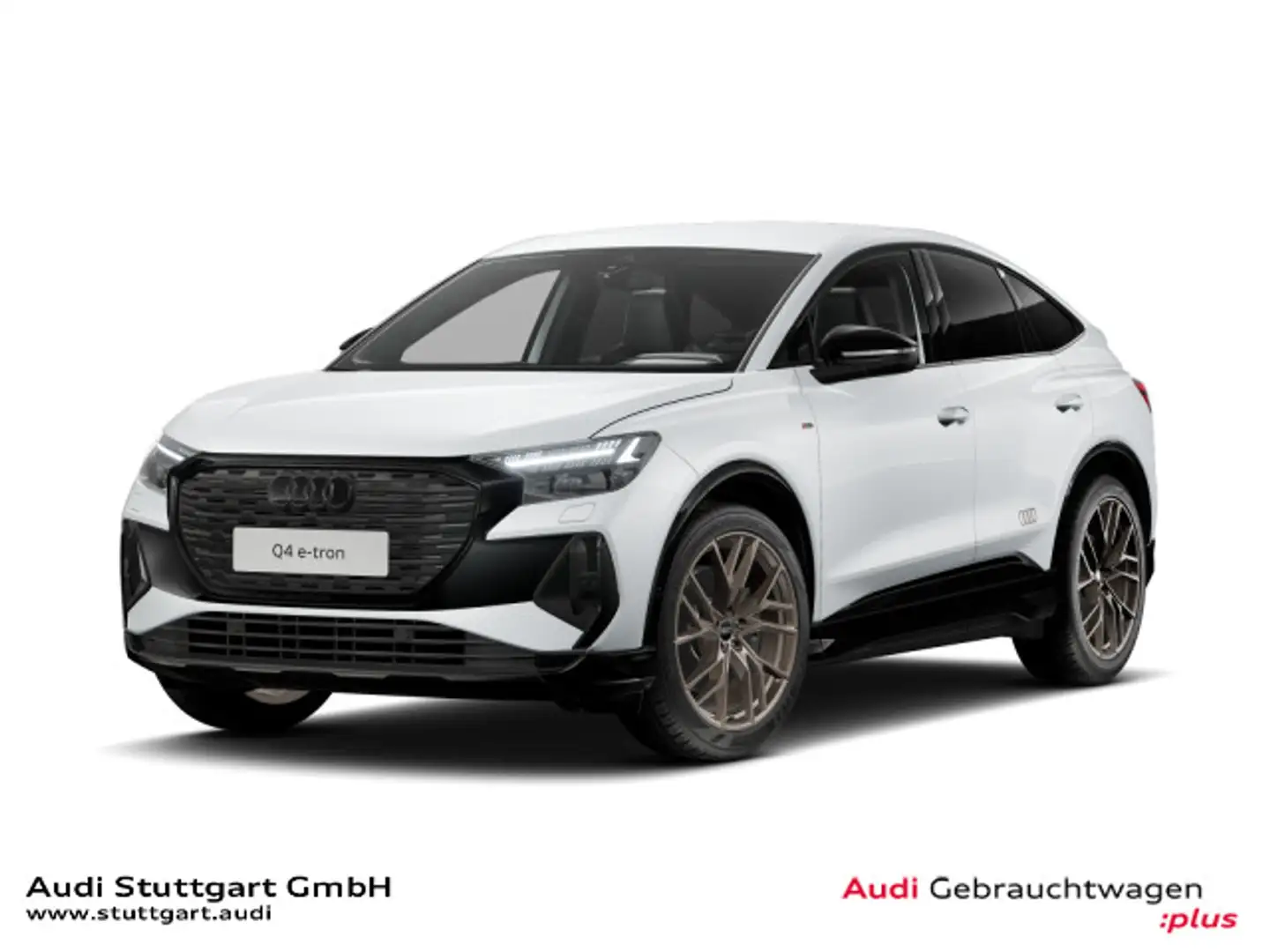 Audi Q4 e-tron Q4 Sportback 55 e tron quattro Automatik Weiß - 1