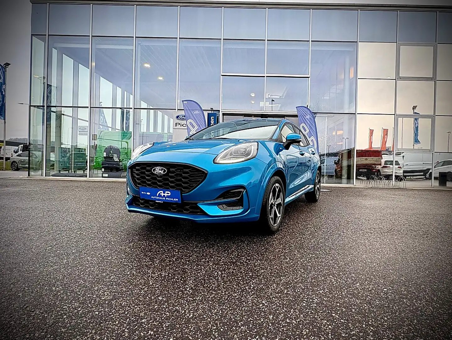 Ford Puma ST-Line 1,0 EcoB. 125PS LEASING AKTION Blau - 2