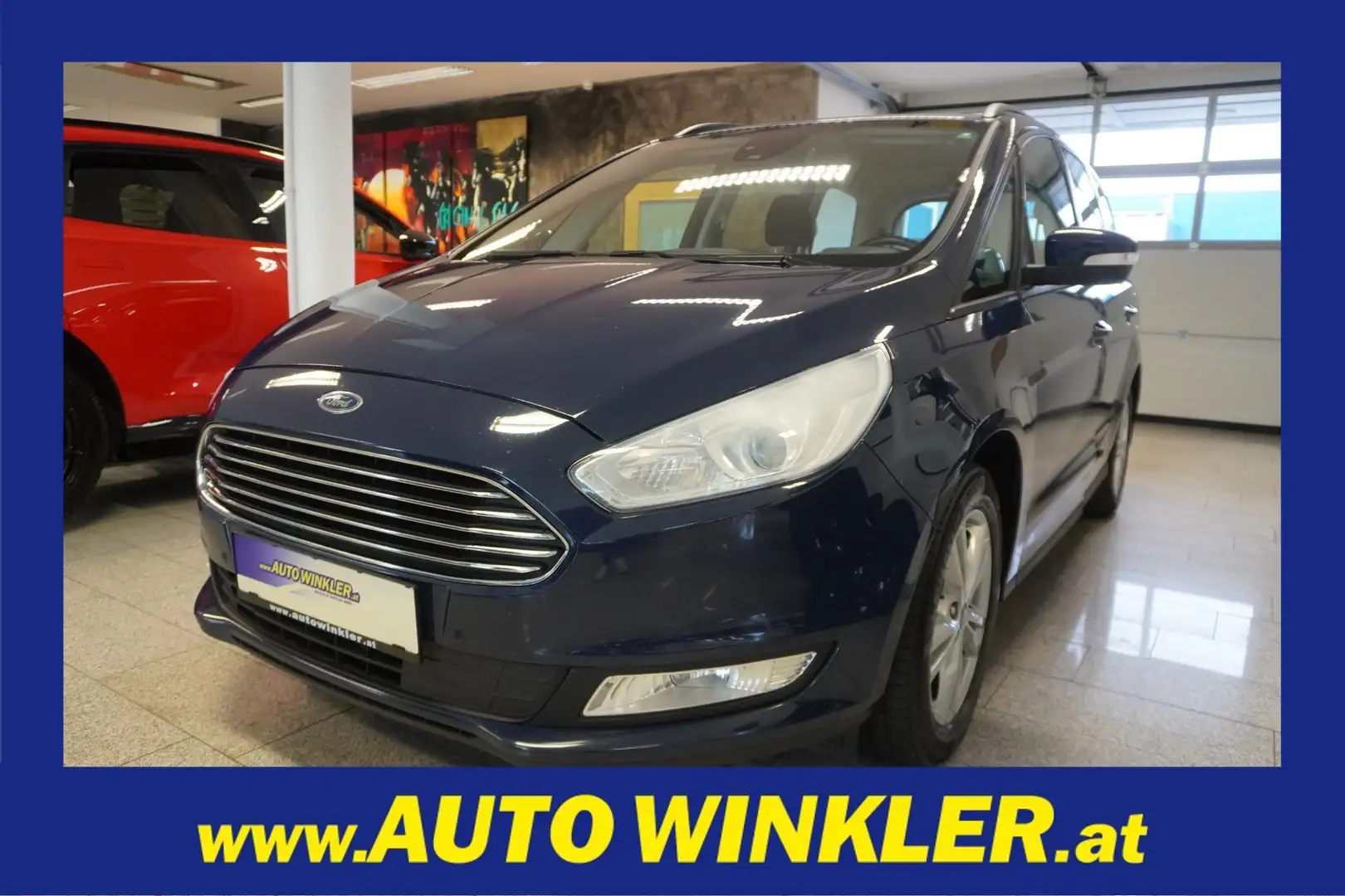 Ford Galaxy 2,0 EcoBlue SCR Business Navi/7Sitze/AHK Blau - 1