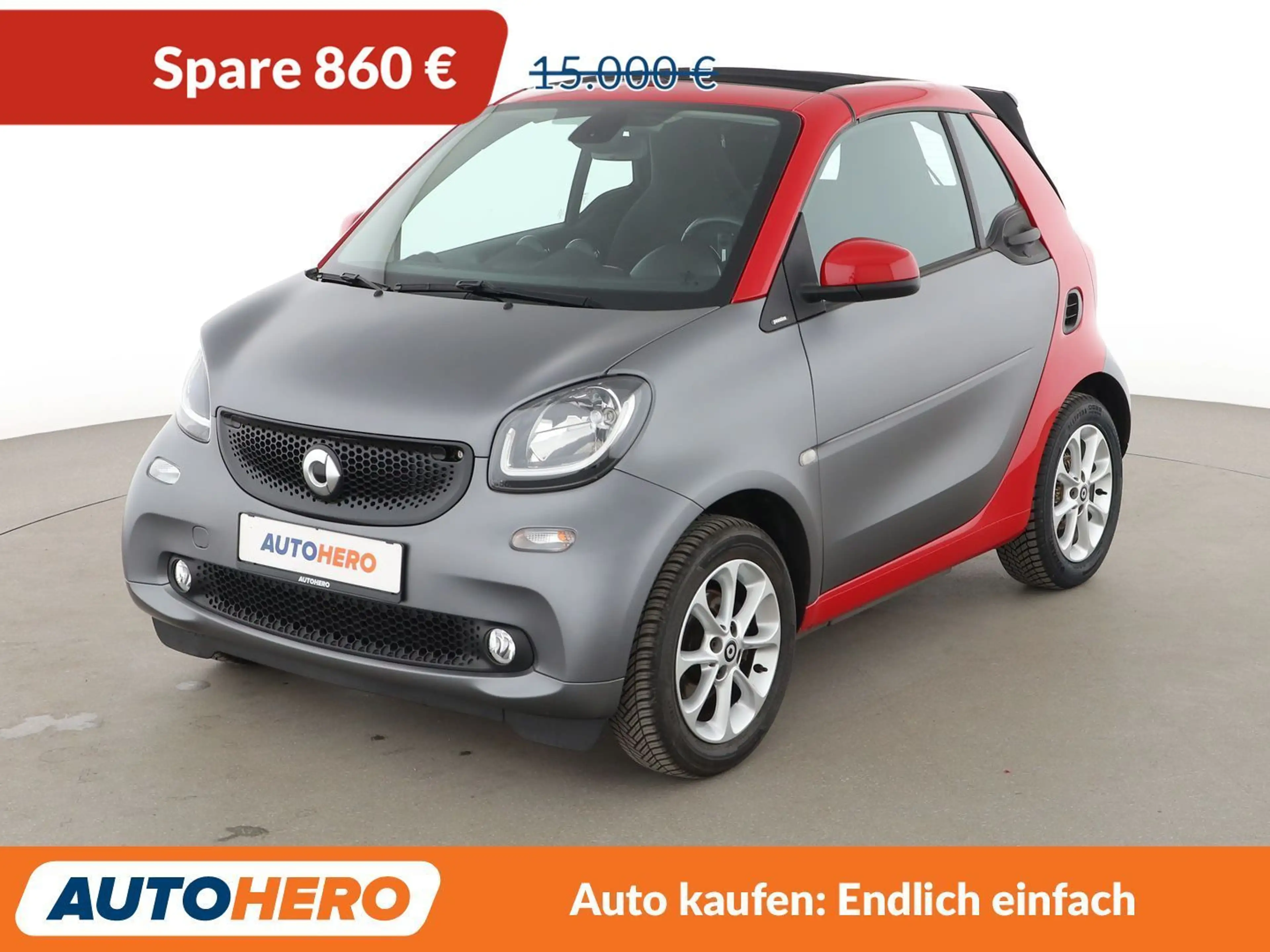 smart forTwo 1.0 passion Aut.*CABRIO*SHZ*KLIMA*TEMPO*