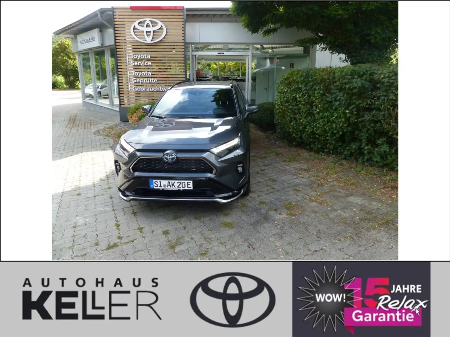Toyota RAV 4 Plug-in-Hybrid Teamplayer Grau - 1