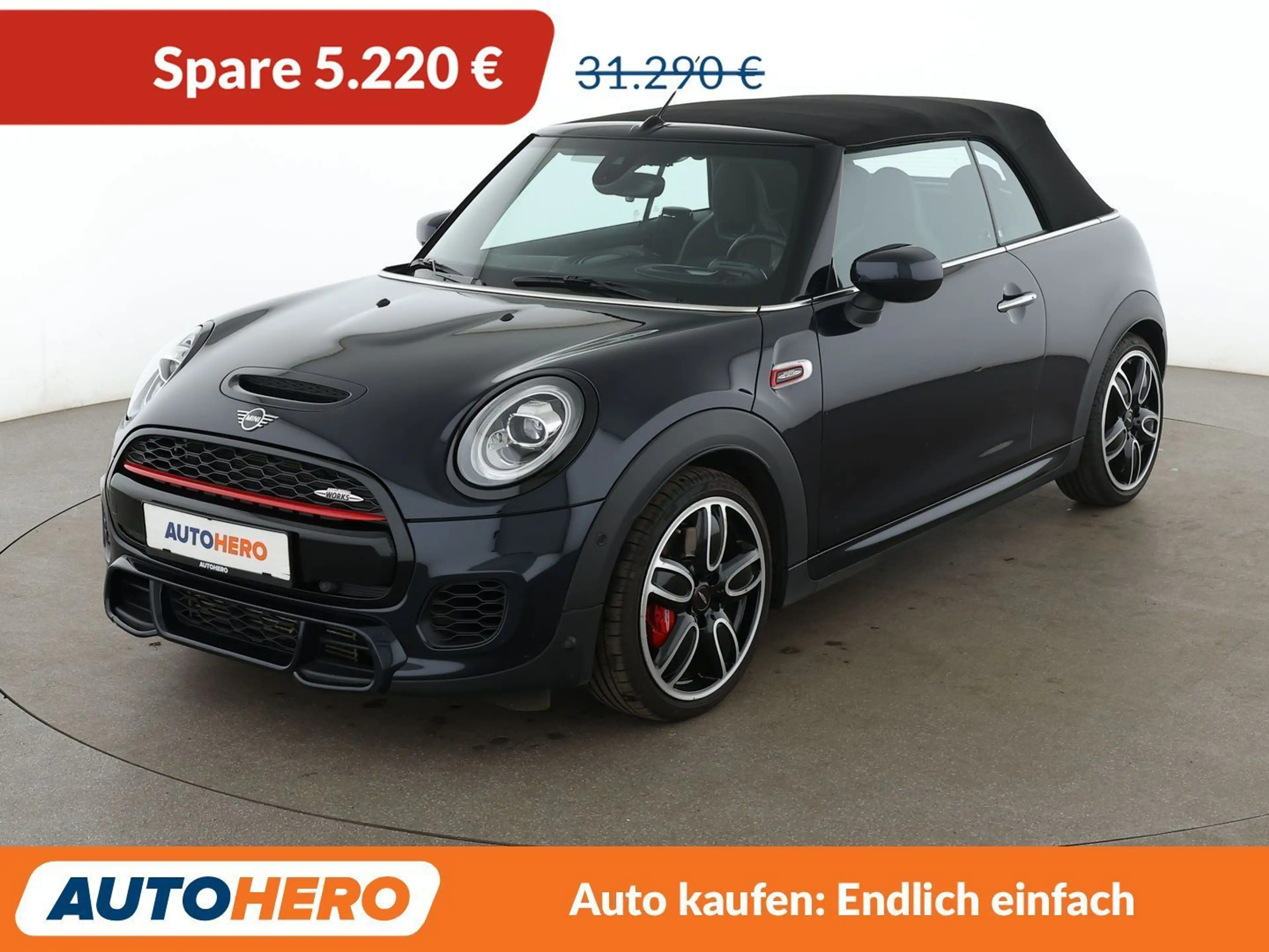 MINI John Cooper Works Cabrio John Cooper Works Aut.*NAVI*HEAD-UP*LED*ACC*CAM*