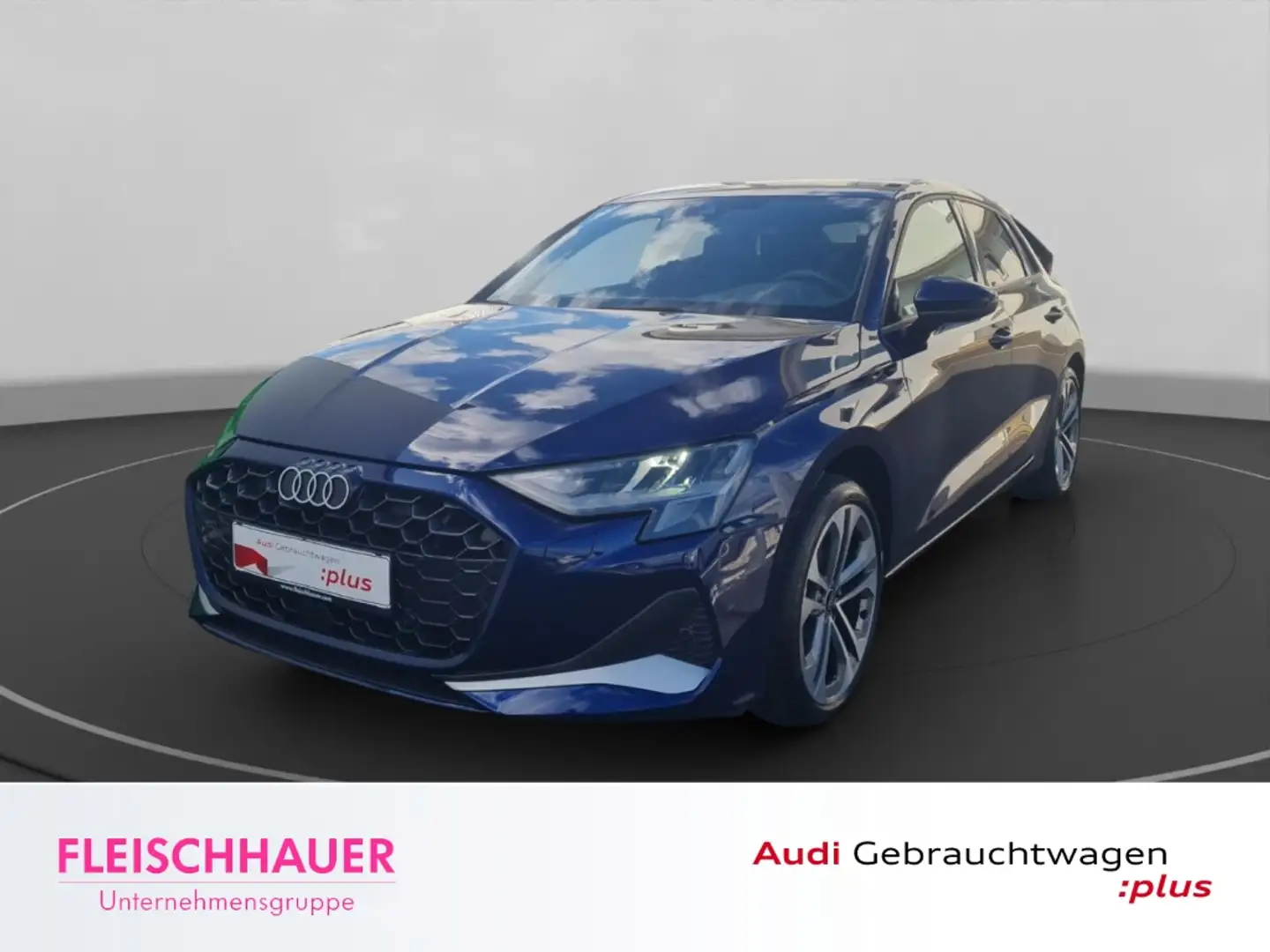 Audi A3 35TFSI Sportback advanced Navi+LED+AHK+CarPlay+AP Bleu - 1
