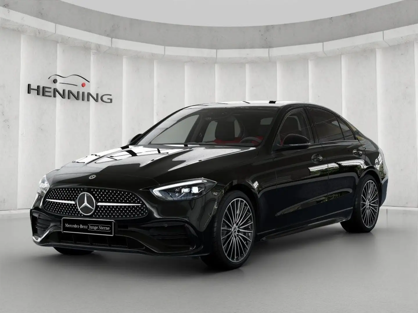 Mercedes-Benz C 220 d AMG Business Fahrassistenz Infotainment Schwarz - 1