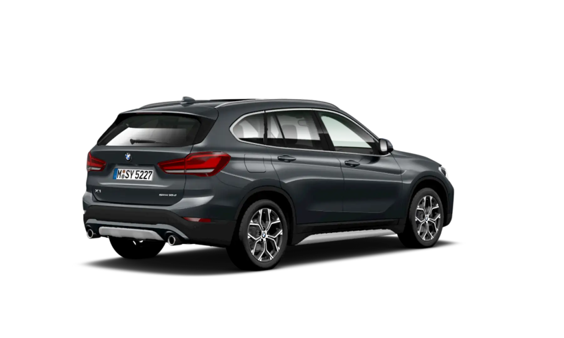 BMW X1 sDrive 18d Gris - 2