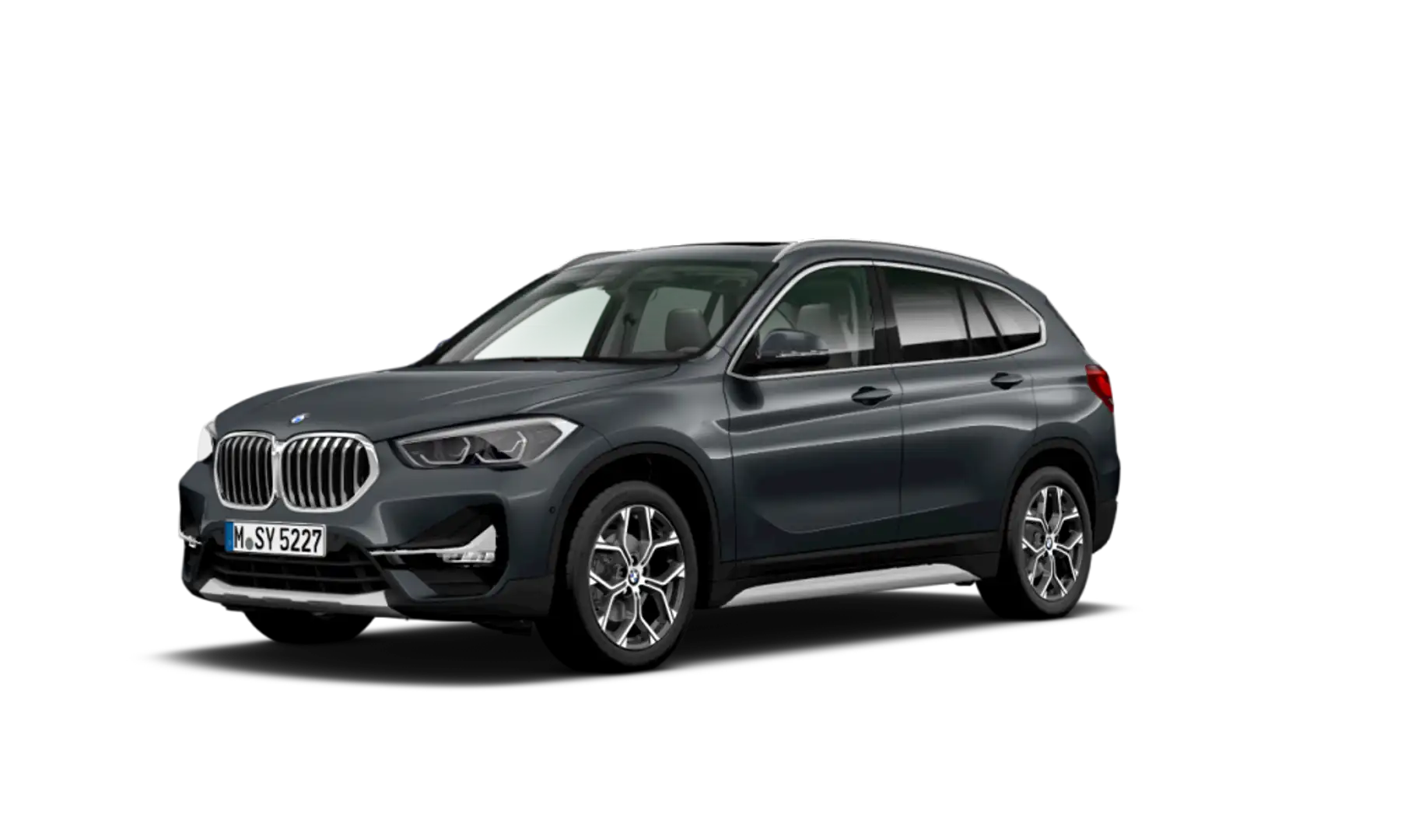 BMW X1 sDrive 18d Gris - 1
