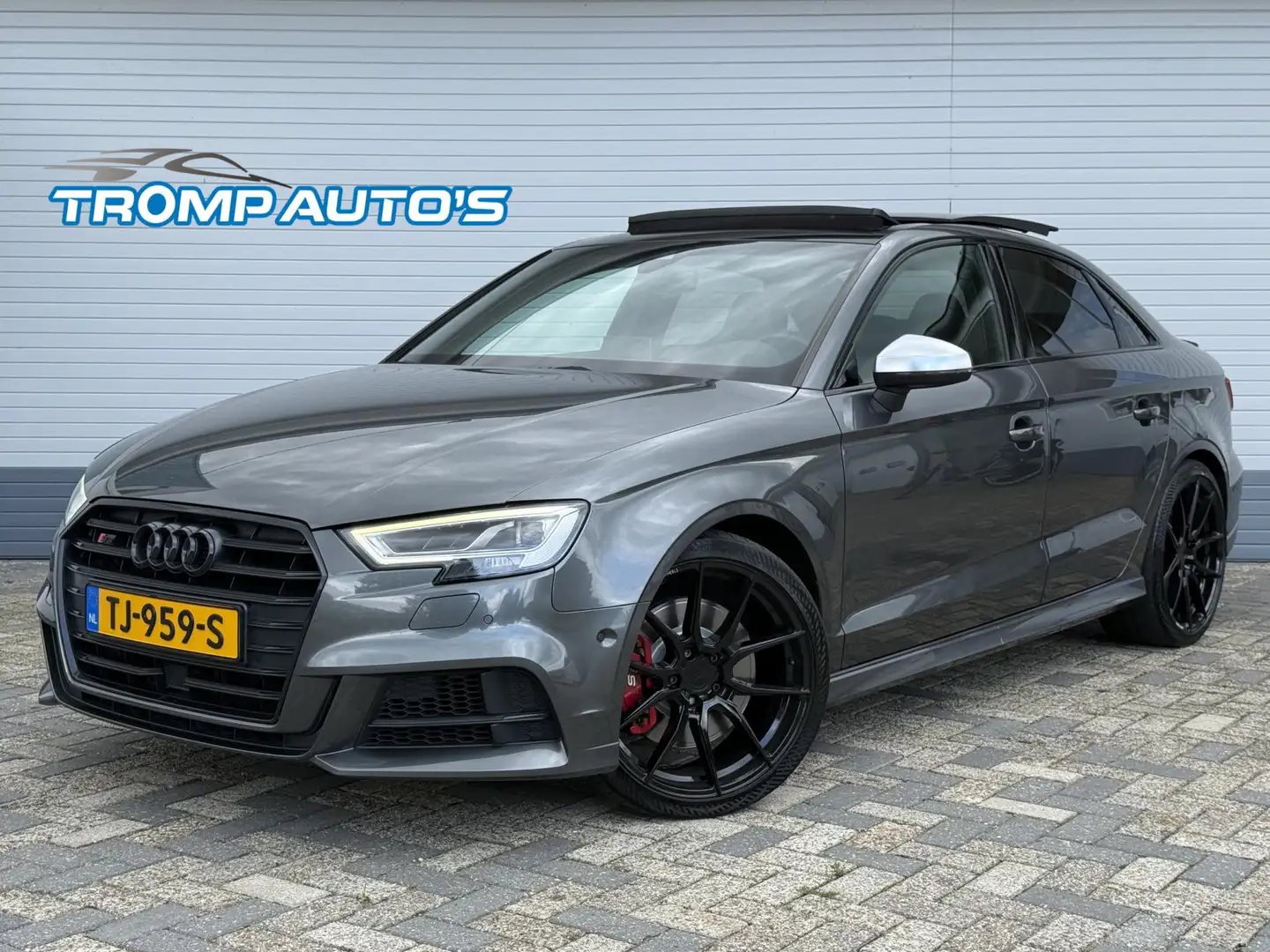 Audi S3 Limousine 2.0 TFSI A3 quattro|PANO|ACC|VIRTUAL|KUI Grijs - 1