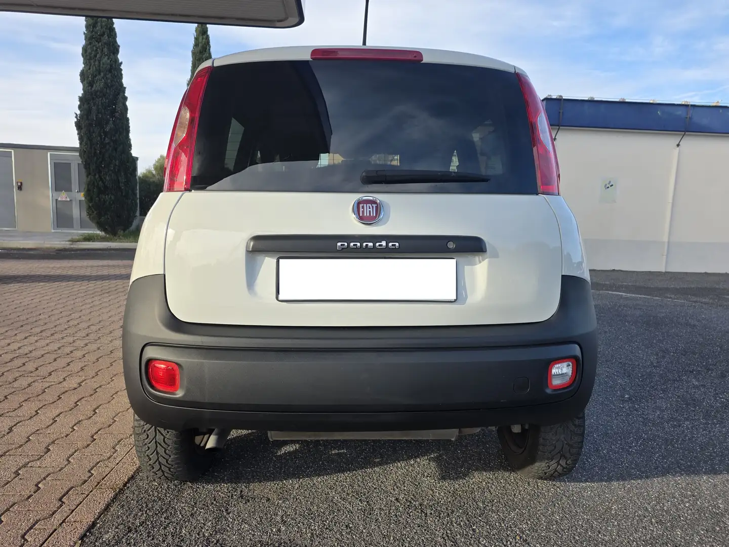 Fiat Panda Van 0.9 t.air 4x4/KM 45.000/PREZZO IVA COMPRESA Blanc - 2