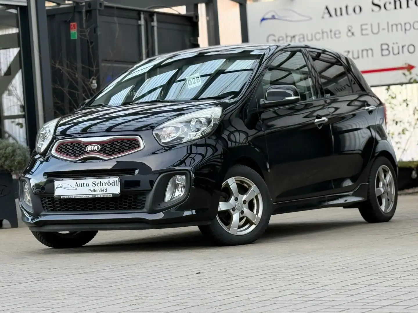 Kia Picanto 1.2 Spirit, Lenkradheiz, Freisprech, Alarm, Sitzh. Noir - 1